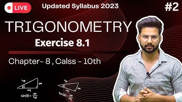 exercis 8.1 Q6 to Q11 | Introduction to Trigonometry | Chapter 8 | Class 10 | Maths Ncert