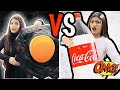 BLACK VS WHITE COLOR CHALLENGE! Eating Everything In 1 Color For 24 Hours | MAHJABEEN ALI