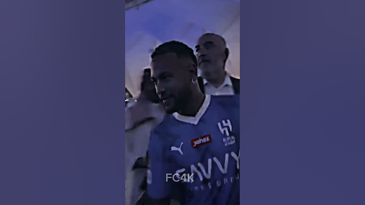 APRESENTAÇÃO de NEYMAR NA ARABIA