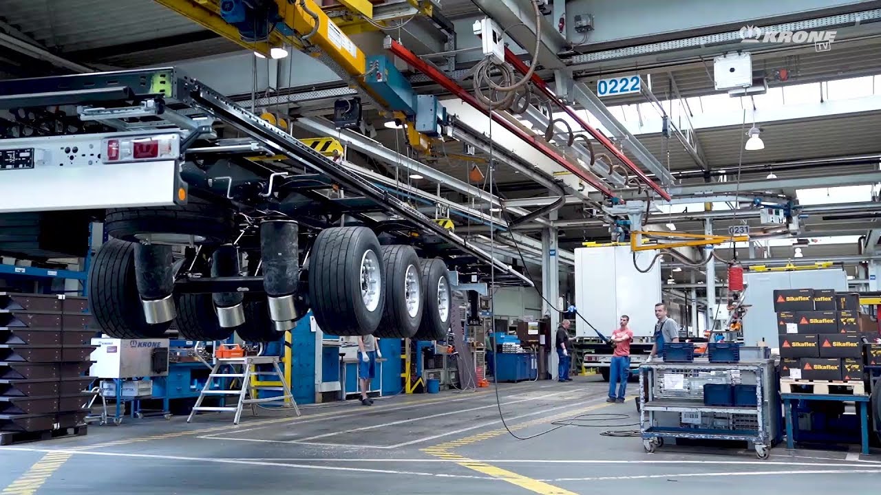 This is how a KRONE Profi Liner is manufactured at the ...