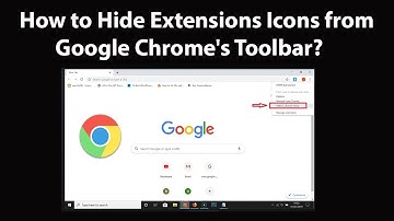 How to Hide Extensions Icons from Google Chrome