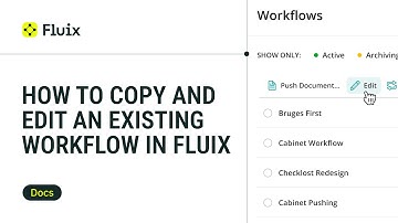 1.12 How to copy and edit an existing workflow in Fluix