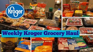 WEEKLY GROCERY HAUL 2020 // KROGER HAUL #groceryhaul2020 #krogerhaul #whatsinmybag by Living La Vida Locher 201 views 3 years ago 7 minutes, 9 seconds