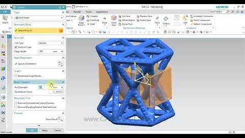NX   LATTICE COMMAND IN NX