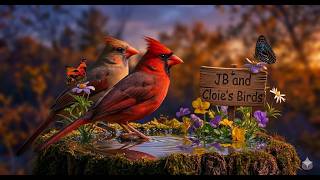 LIVE 🔴 Wednesday PM Rotating Nature Cams | North Georgia Nature Window 🦋🦊🐦 | 51 Species Identified