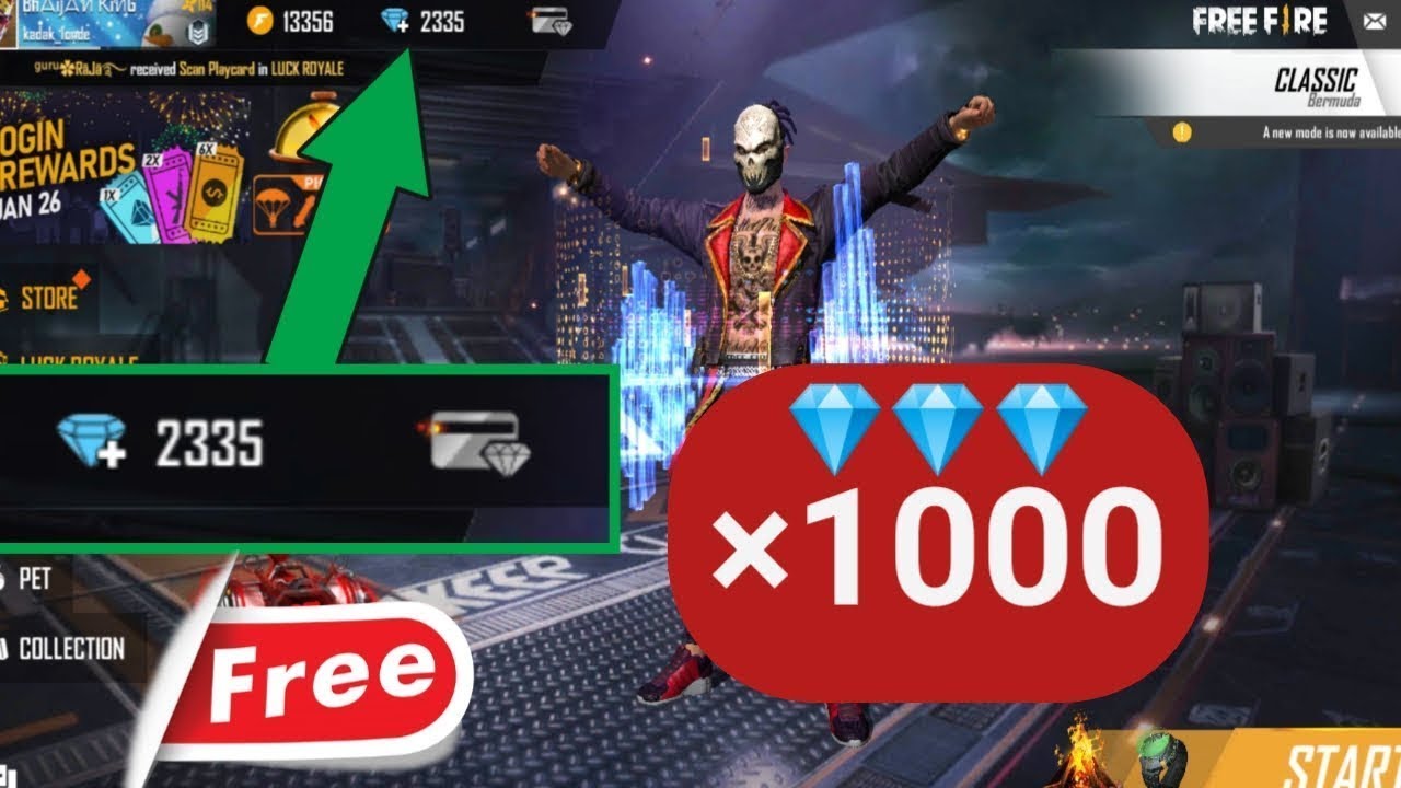 How To Get Free Diamonds In Free Fire || Get Unlimited ...