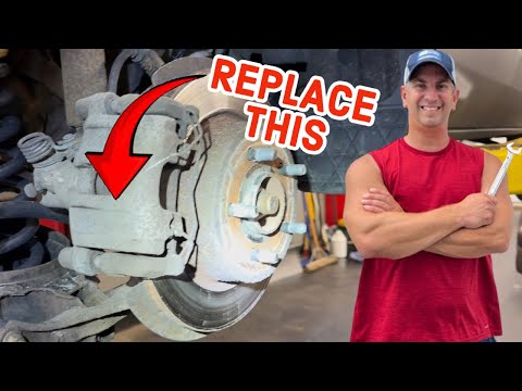 (2004-2012) Volvo S40 Rear Brake Caliper Replacement