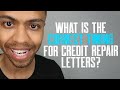 WHAT IS THE CORRECT TIMING FOR CREDIT REPAIR LETTERS? || COLLECTION VALIDATION LETTERS