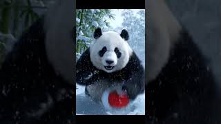 Panda’s Santa Hat Flies Off Blizzard Chase Chaos | Nebula Shots