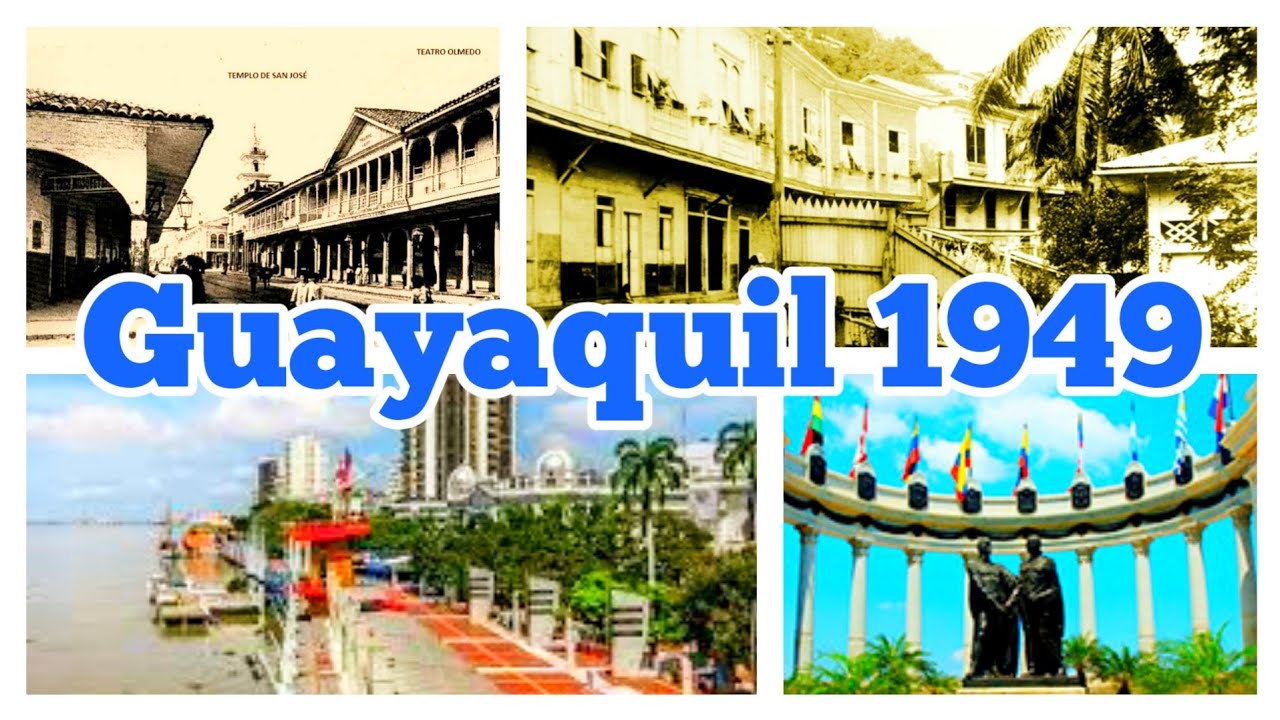 GUAYAQUIL antiguo DE LOS AÑOS 50
