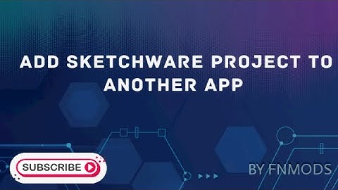 Add sketchware project to another app with APK Editor