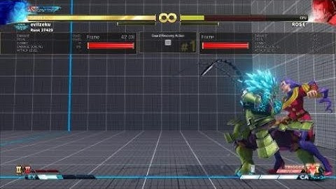STREET FIGHTER V Akuma vs2 buff setup with vt2 advantage