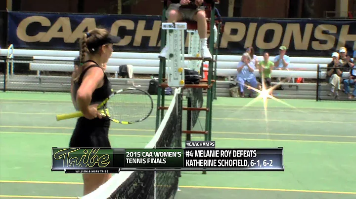 2015 #CAAChamps Women's Tennis Finals -- #1 Willia...