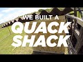 We Built A Quack Shack for our Ducks!