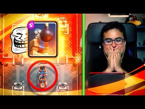 LA TORRE BOMBARDERA VUELVE AL META TROLL | El Cofre Troll | Clash Royale