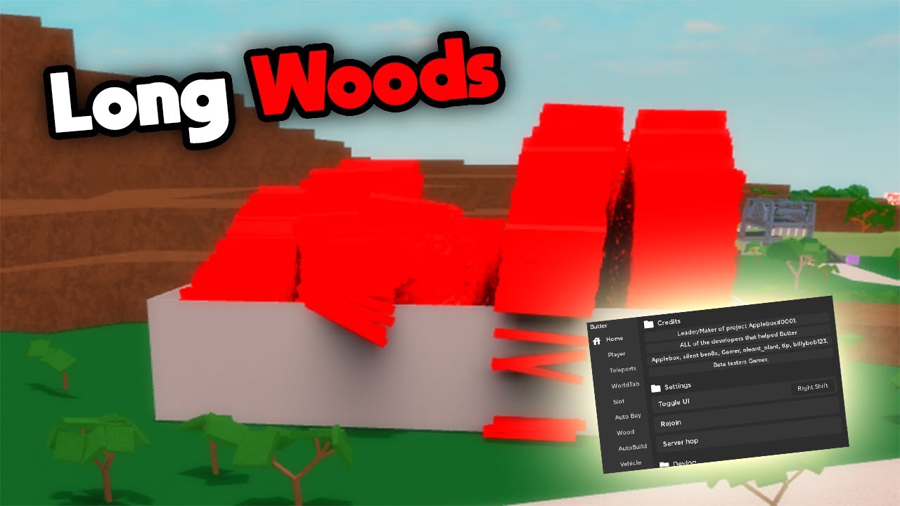 Give you modded wood in lumber tycoon 2 roblox by Srickman_jnr