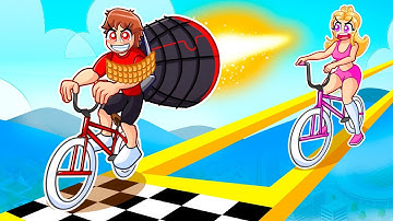 1v1 GTA 5 Race But I Rigged It To Troll MY CRAZY FAN GIRLS...