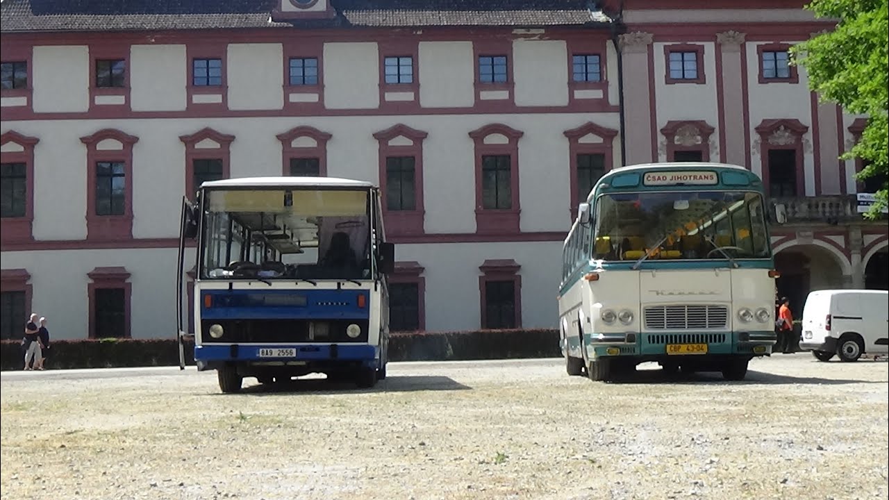 Fotojízda s Karosami ŠD11 a C734 po Českých Budějovicích a za Českými Budějovicemi | 19.6. 2021