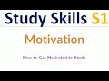 Study skills s1   motivation  english studies