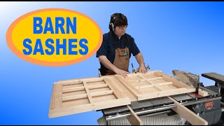 Barn Sashes for Shed: Reclaiming Scrap 2x4 Cut-Offs