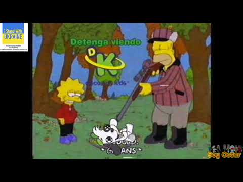 [FALSO] Los Simpson hackea a Discovery Kids (Latinoamérica, 2012)
