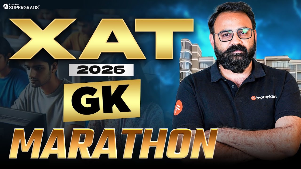 XAT 2026 GK Marathon 🔥 | Most Expected GK for XAT 2026 🔥