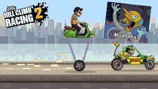 Hill Climb Racing 2 - SCOOTER IS THE BEST JUMPY JUMPY EVENT