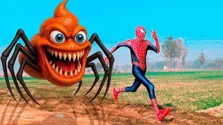 Homem-Aranha E O Cocôzão Aranha Malvado - Filme Completo De Super-Heróis