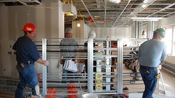 DIRTT Wall Install Time Lapse