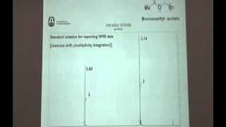 CHEM 344 1H-NMR Lecture 1
