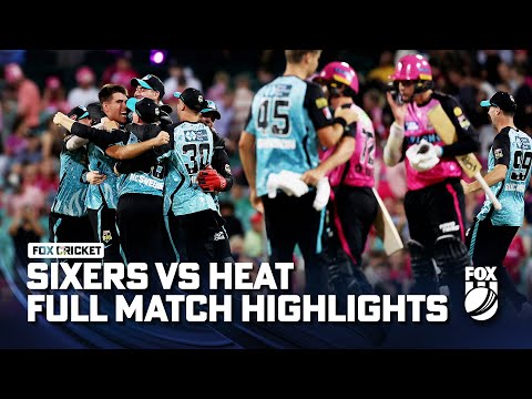 Sydney Sixers vs. Brisbane Heat - BBL Final - Full Match Highlights 24/01/2024 | Fox Cricket