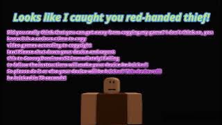 My Very Own Roblox NPCs are Becoming Smart Anti-Piracy Screen #48! #antipiracyscreen #antipiracy