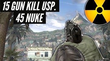 USP. 45 15 Gun Kill Tactical Nuke (MW2)