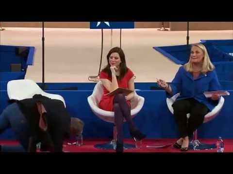 Former Governor of New Mexico, Gary Johnson falls over during Marijuana debate