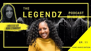 WIMBLEDON, BBC SPORT, PREMIER LEAGUE SPORTS BROADCASTER - ANNE-MARIE BATSON - LEGENDZ PODCAST- EP 11