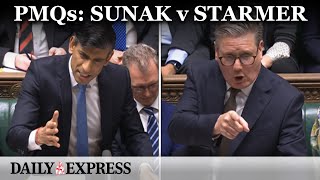 PMQs: Sunak and Starmer's full exchange during Prime Minister's Questions