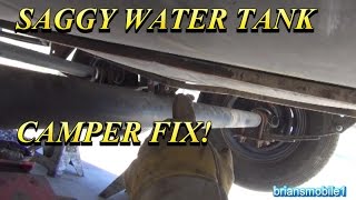 Camper Water Tank Fix