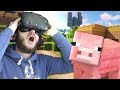КАК ВЫЖИТЬ В ДЕРЕВНЕ В ВИРТУАЛЬНОЙ РЕАЛЬНОСТИ?! - Minecraft VR с модами - HTC Vive
