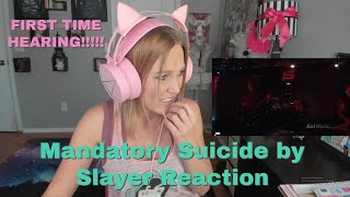 First Time Hearing Mandatory Suicide by Slayer | Suicide Survivor Reacts