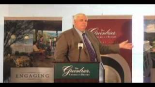 Greenbrier Valley Airport Press Conference