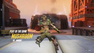 Overwatch - Play of the Game - Junkrat Rip Tire Quad Kill