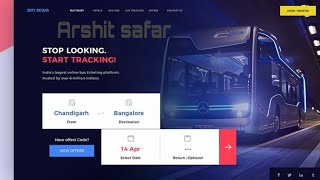Bus Ticket reservation system , using PHP,my SQL , html