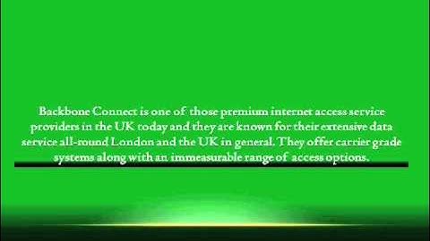 Backbone Connect internet Broadband