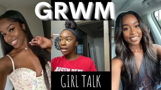 GRWM | DELETING ALL MY SOCIAL MEDIA, chit chat