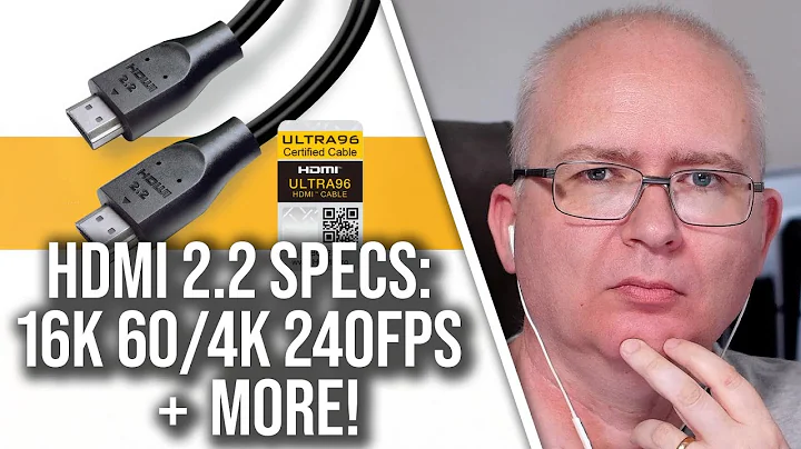 HDMI 2.2 Specs: We Don't Need 16K Res, But What About 4K 480FPS?