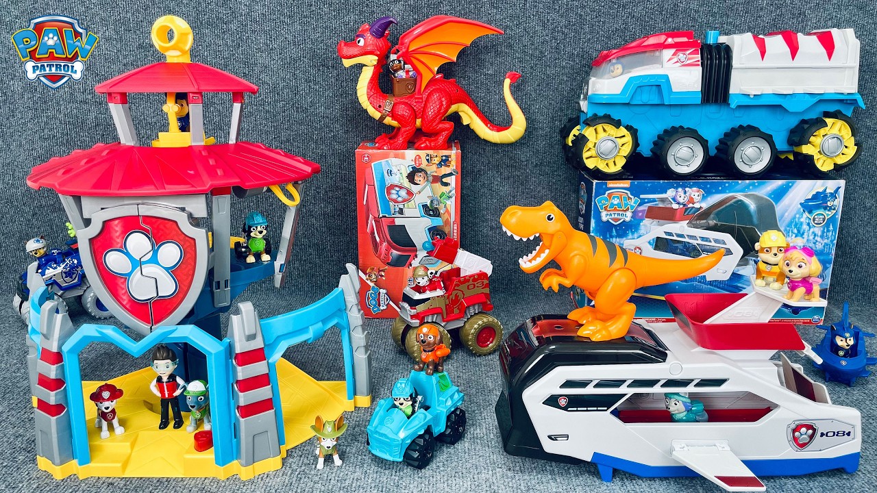 15 Minutes Satisfying with Unboxing Cool Paw Patrol Toys Collection ASMR | Toys Review