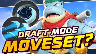 This Blastoise MOVESET is BEST in DRAFT MODE RANKED but WHY!? | Draft Guide #6 | Pokemon UNITE