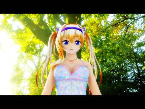 【MMD】リディア　東方ヴォーカル　『桜風』森羅万象　あいミス