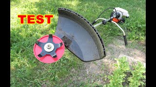 TEST head for weeds and molehills brush cutter