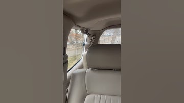 Passenger rear window vent